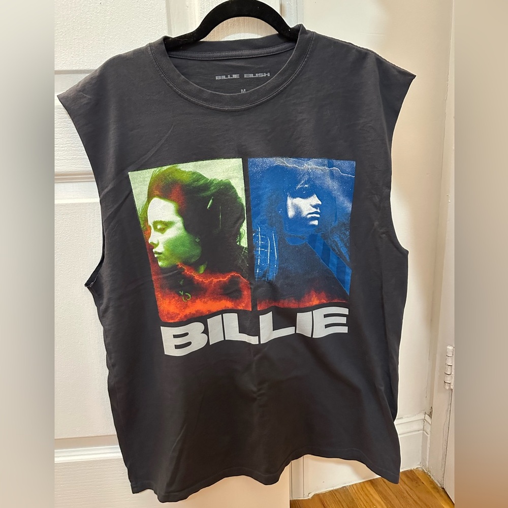 Billie Eilish Listening Party Tank Top NYC Hit Me Hard and Soft